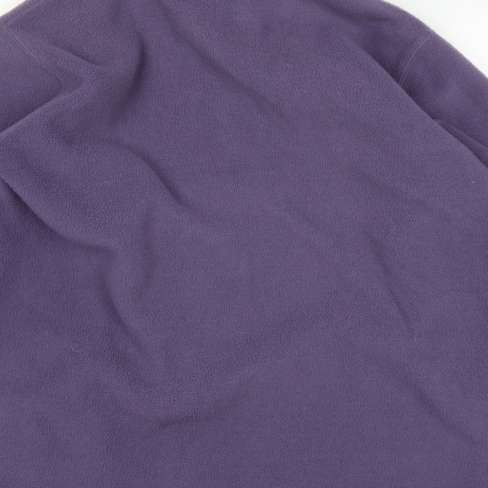 Bonmarché Womens Purple   Full Zip Jumper Size M