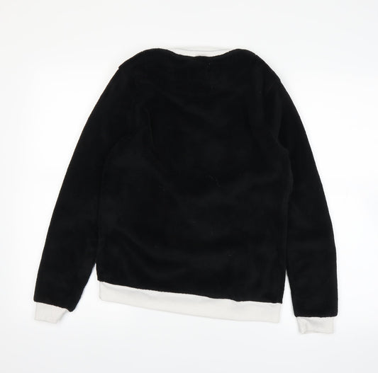 friends Womens Black   Pullover Jumper Size S