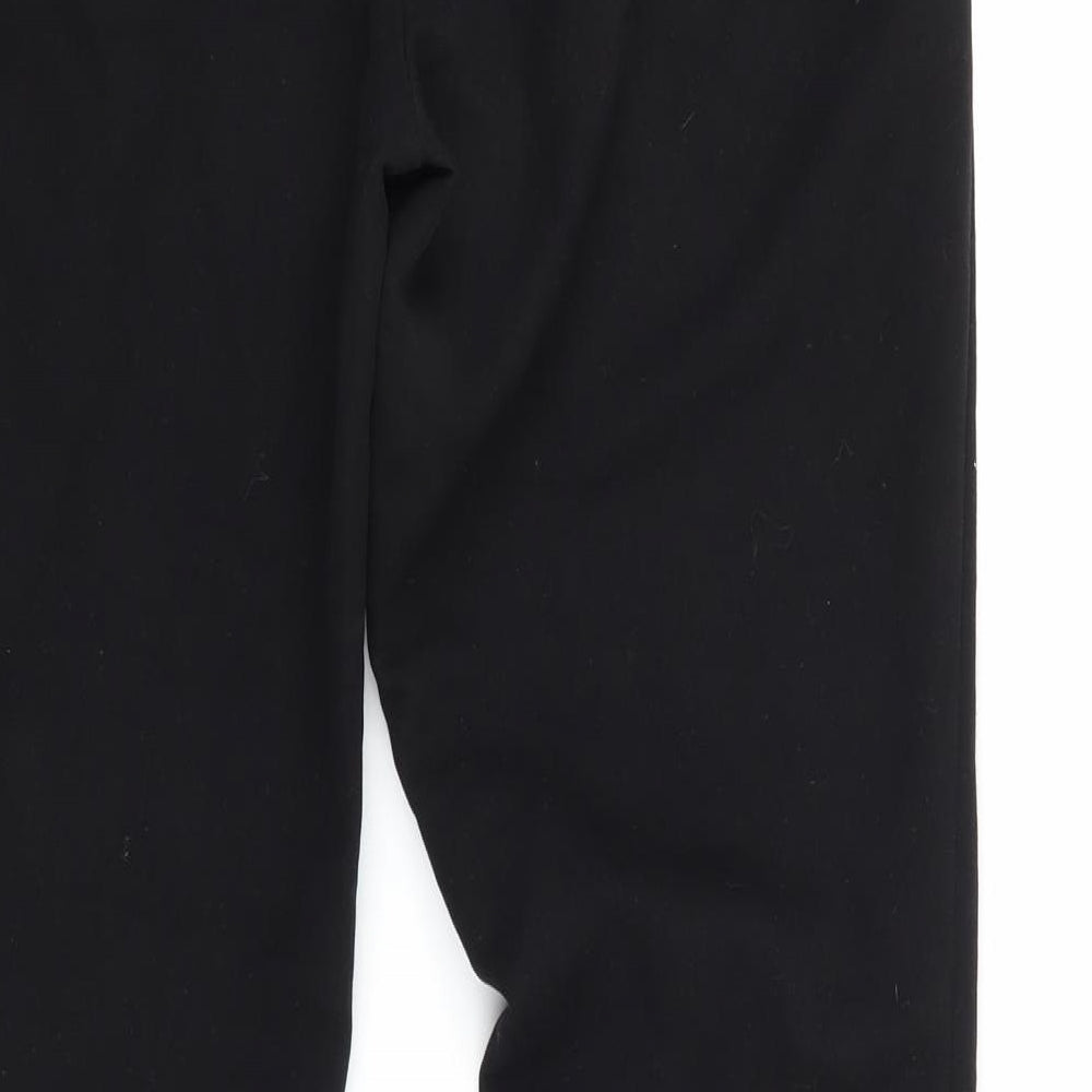 Papaya Womens Black   Trousers  Size 10 L27 in