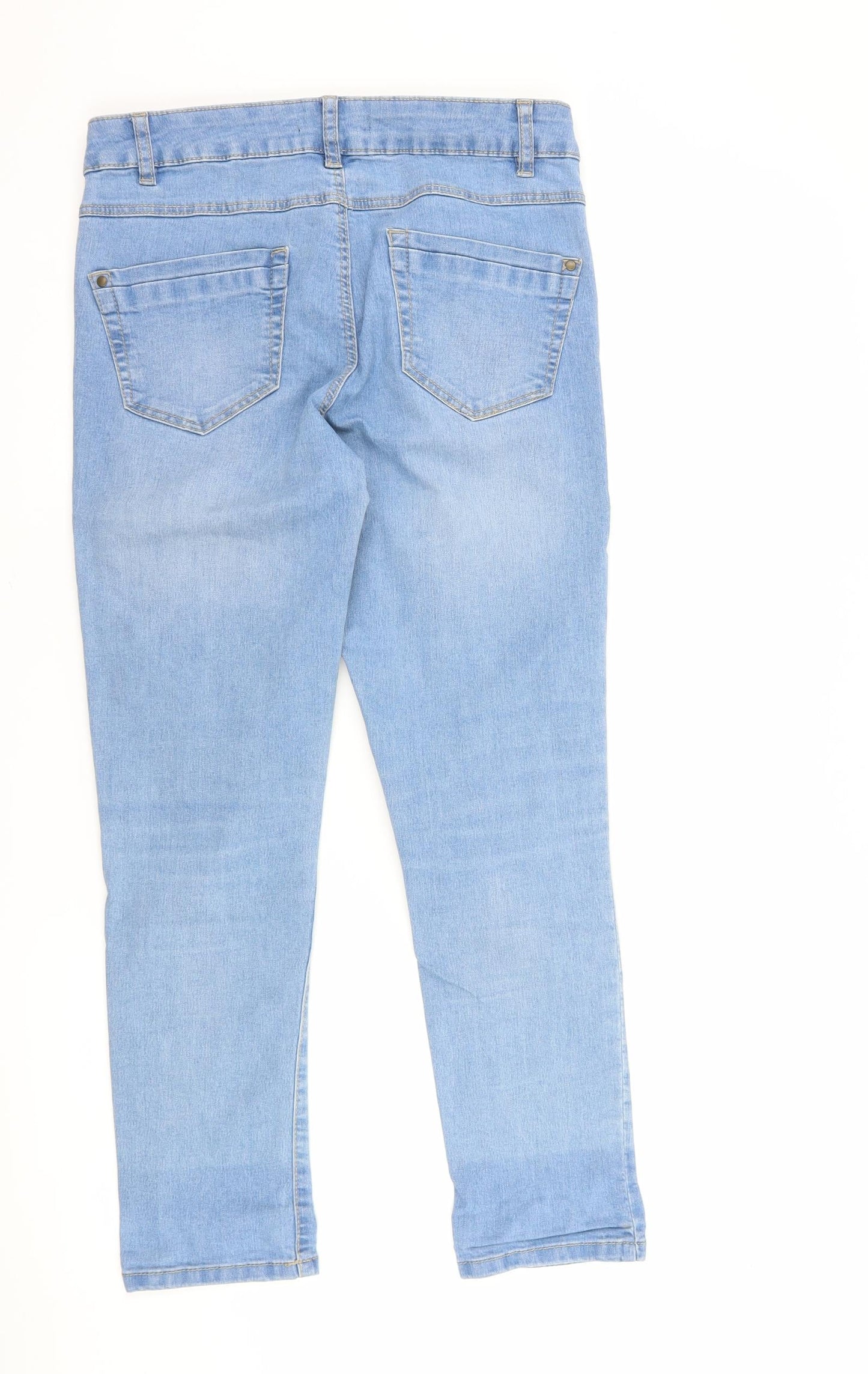 George Womens Blue  Denim Skinny Jeans Size 10 L25 in