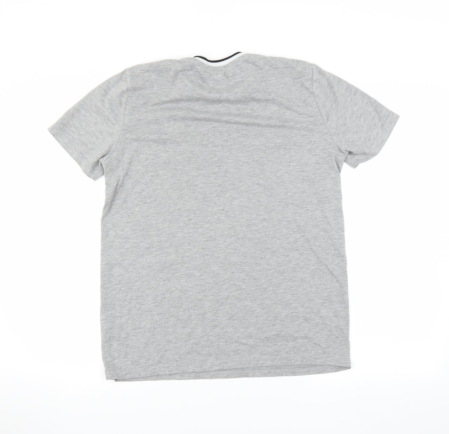 Boohoo Man Womens Grey   Basic T-Shirt Size S
