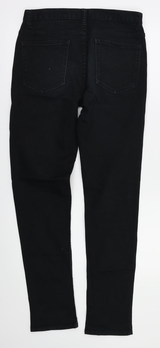 denim&co Womens Black   Skinny Jeans Size 30 L32 in