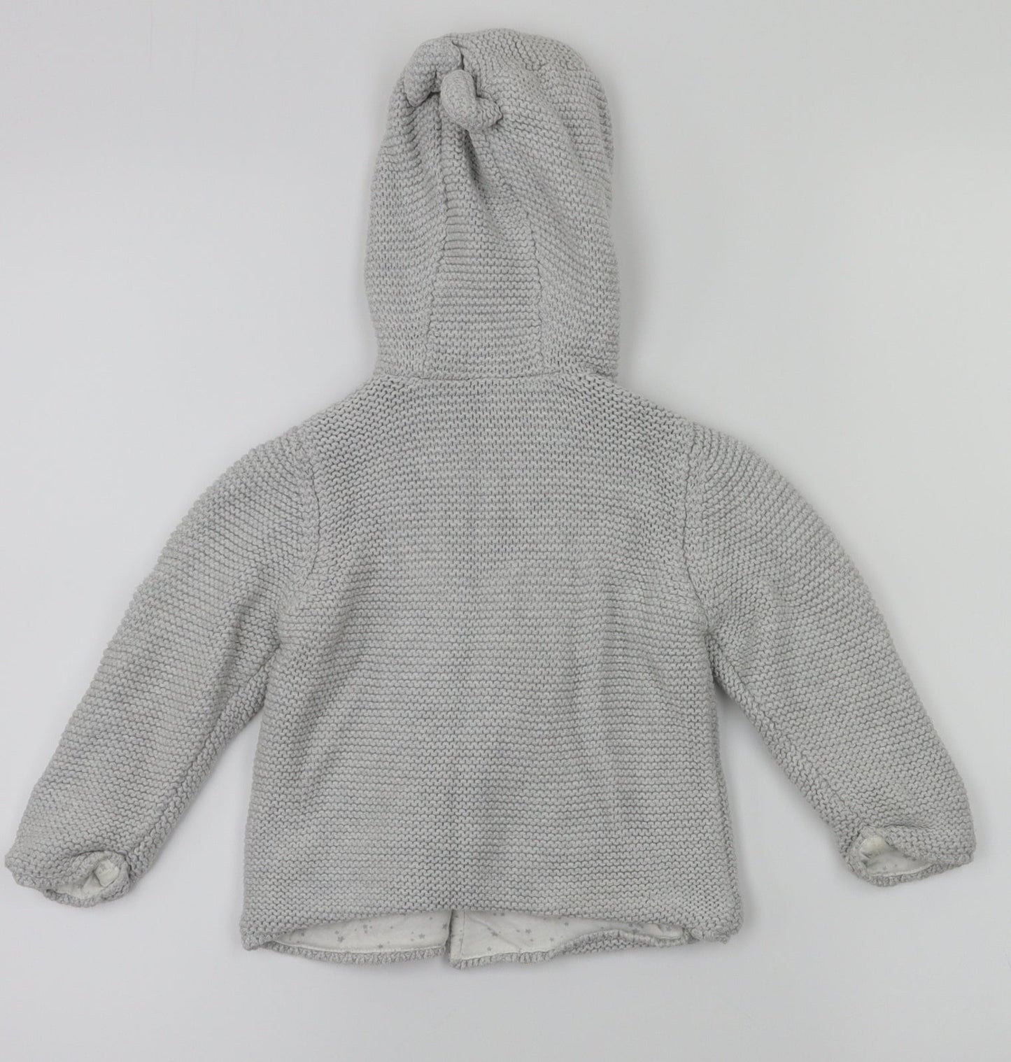 m&s  Grey   Basic Jacket Coat Size 12-18 Months