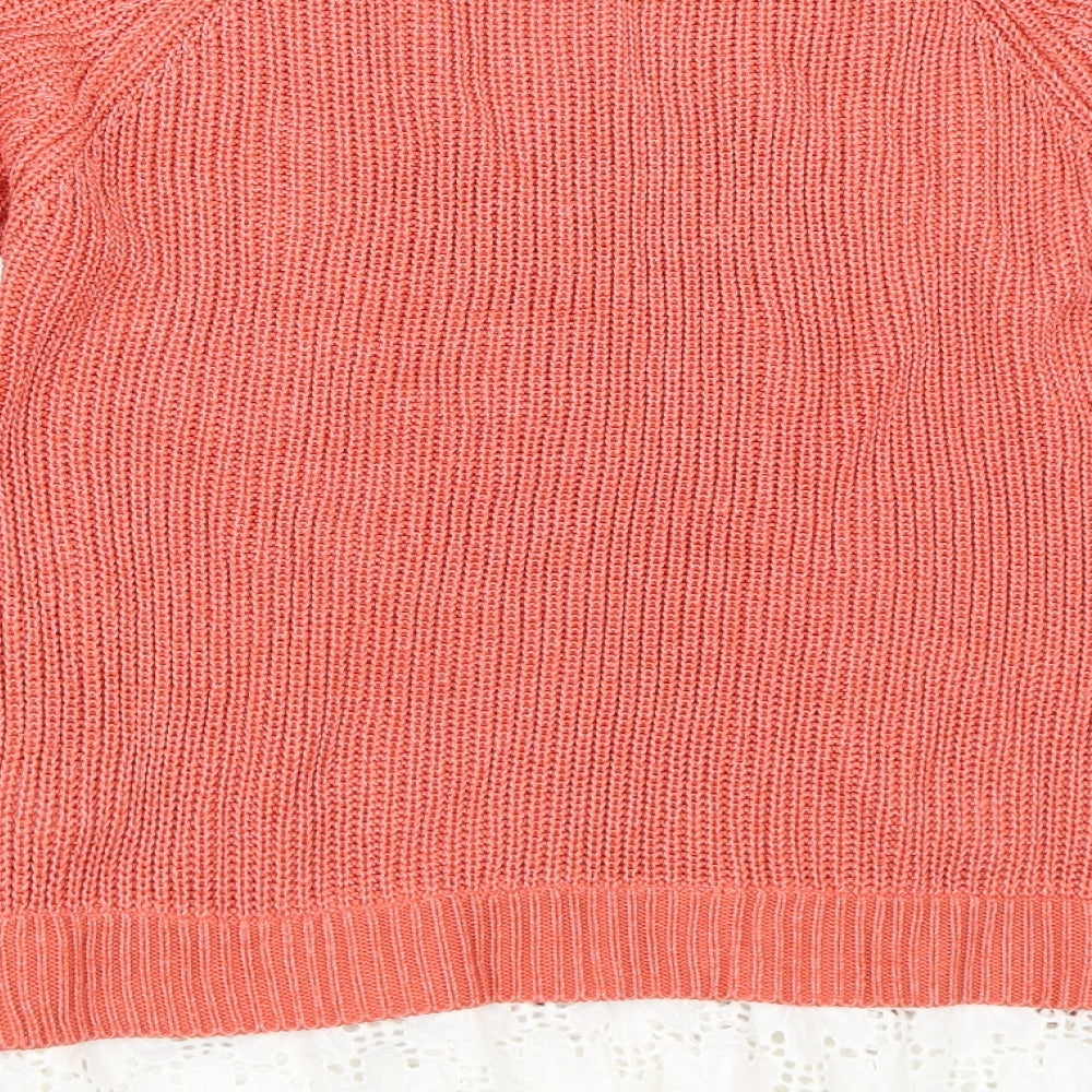 Papaya Womens Pink   Pullover Jumper Size M