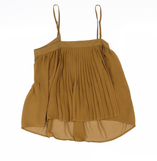 Glamorous Womens Brown   Basic Blouse Size S