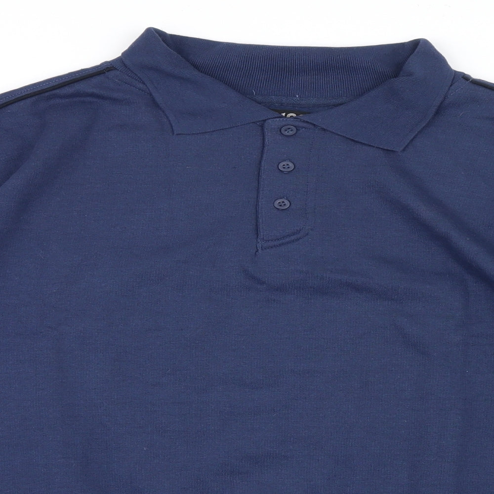Basics Mens Blue   Pullover Jumper Size XL