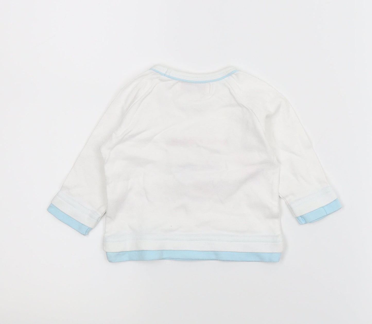 Early days Girls White   Basic T-Shirt Size 3-6 Months