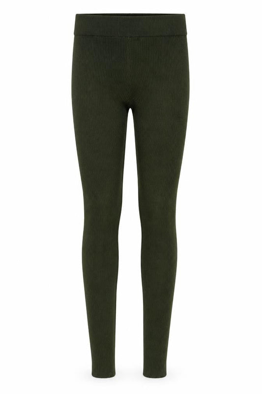 Emma & Ashley Womens Green  Corduroy Jegging Leggings Size S L32 in