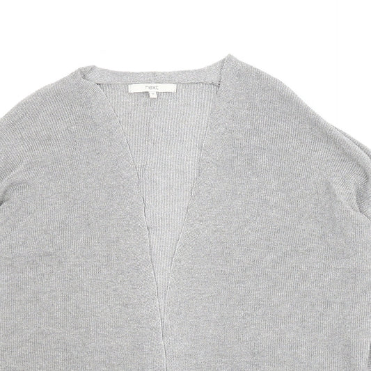 NEXT Womens Grey   Cardigan Jumper Size M