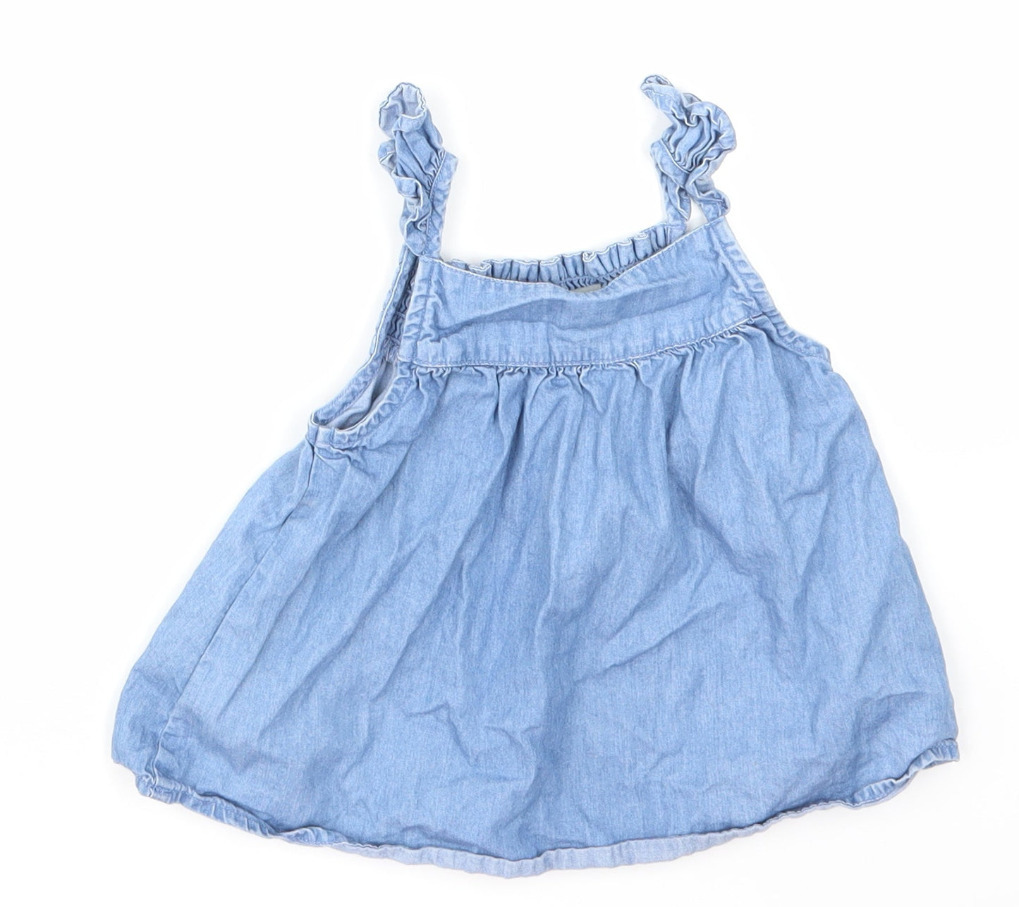 oldnavy Girls Blue  Denim Basic Blouse Size 3 Years