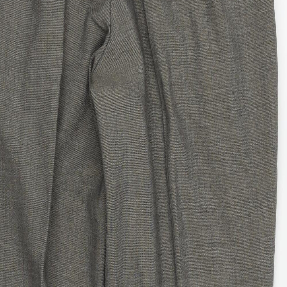 M&S Womens Grey   Dress Pants Trousers Size 32 in L31 in