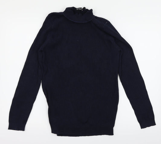 Brave Soul Womens Blue   Pullover Jumper Size XL