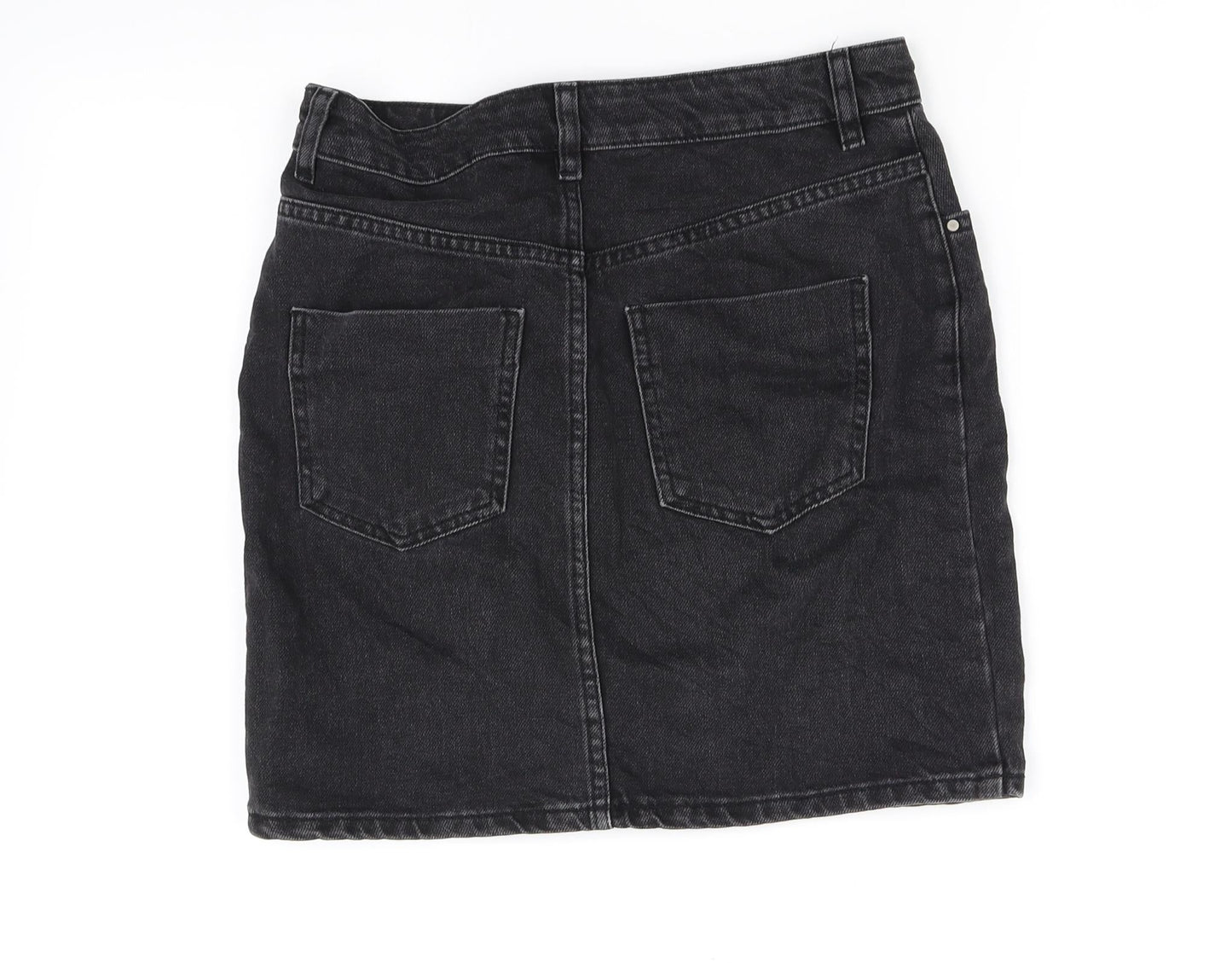 ASOS Womens Black   Flare Skirt Size 8