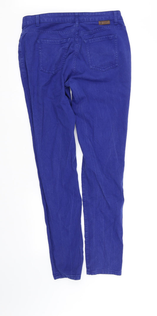pre worn Womens Blue   Straight Jeans Size S L33 in