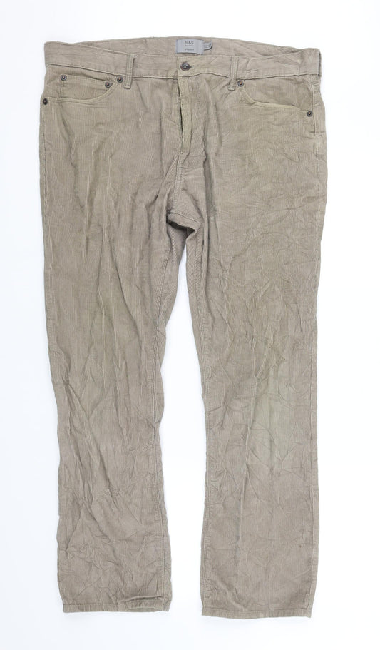 pre worn Womens Beige   Trousers  Size L L32 in