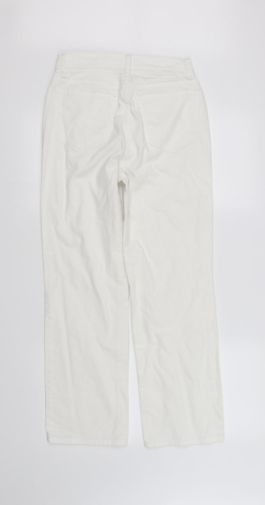 Artigiano Womens White   Straight Jeans Size M L30 in