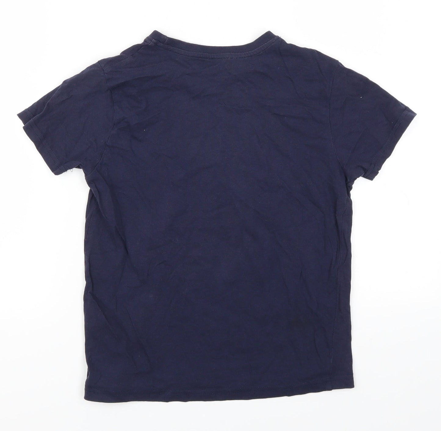 Primark Boys Blue   Basic T-Shirt Size 9-10 Years  - Fearless