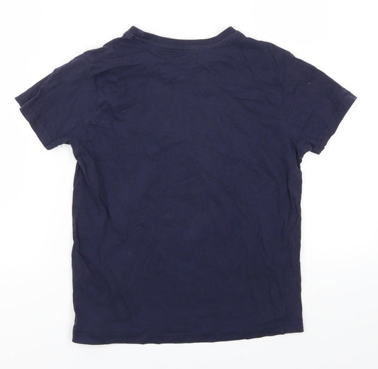 Primark Boys Blue   Basic T-Shirt Size 9-10 Years  - Fearless