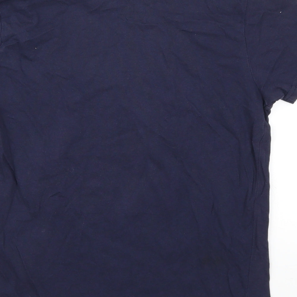 Primark Boys Blue   Basic T-Shirt Size 9-10 Years  - Fearless