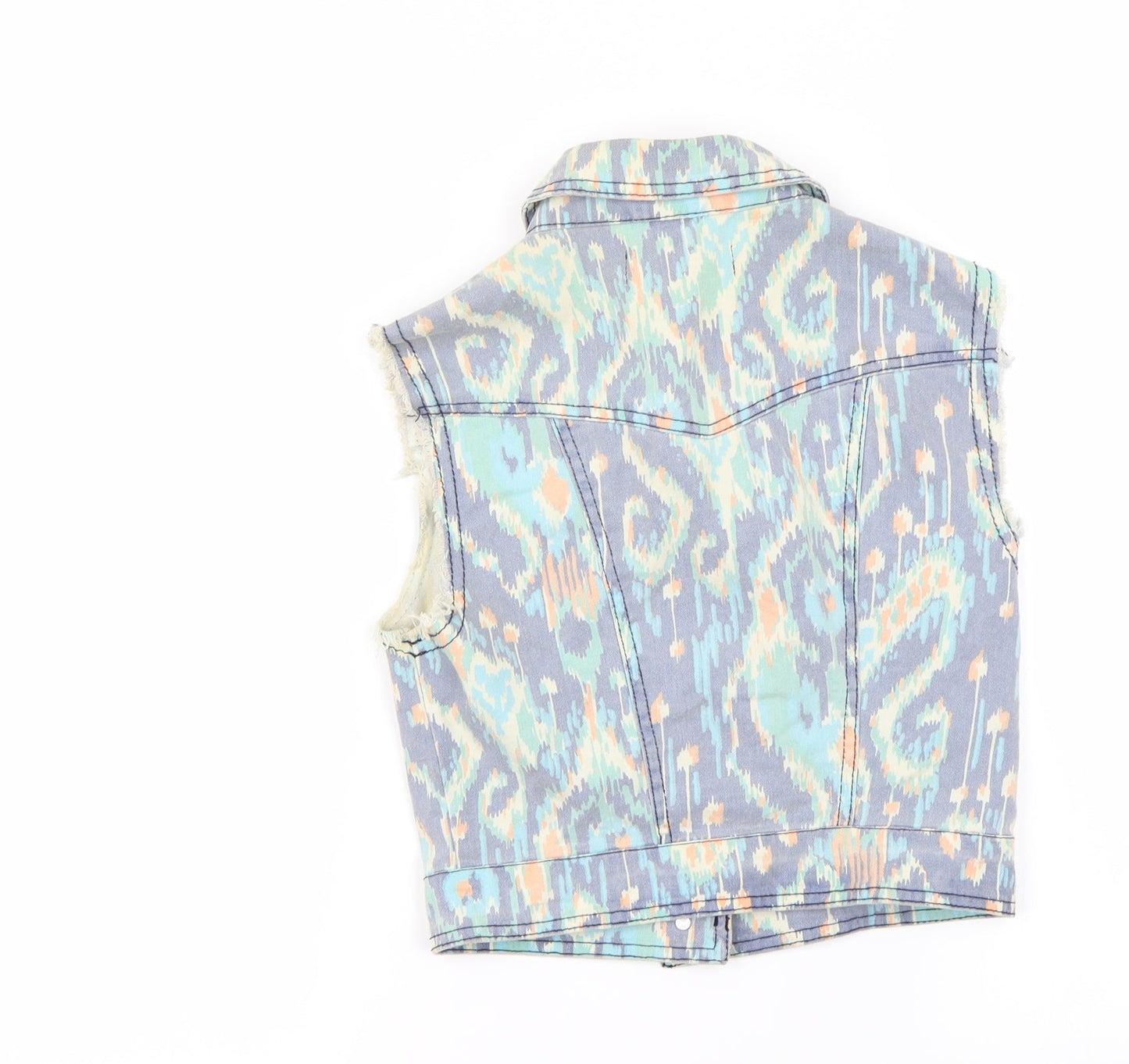 New Look Womens Multicoloured Camouflage  Jacket Coat Size 8