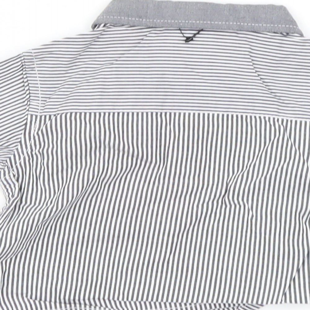 NEXT Baby Grey   Basic Button-Up Size 3-6 Months