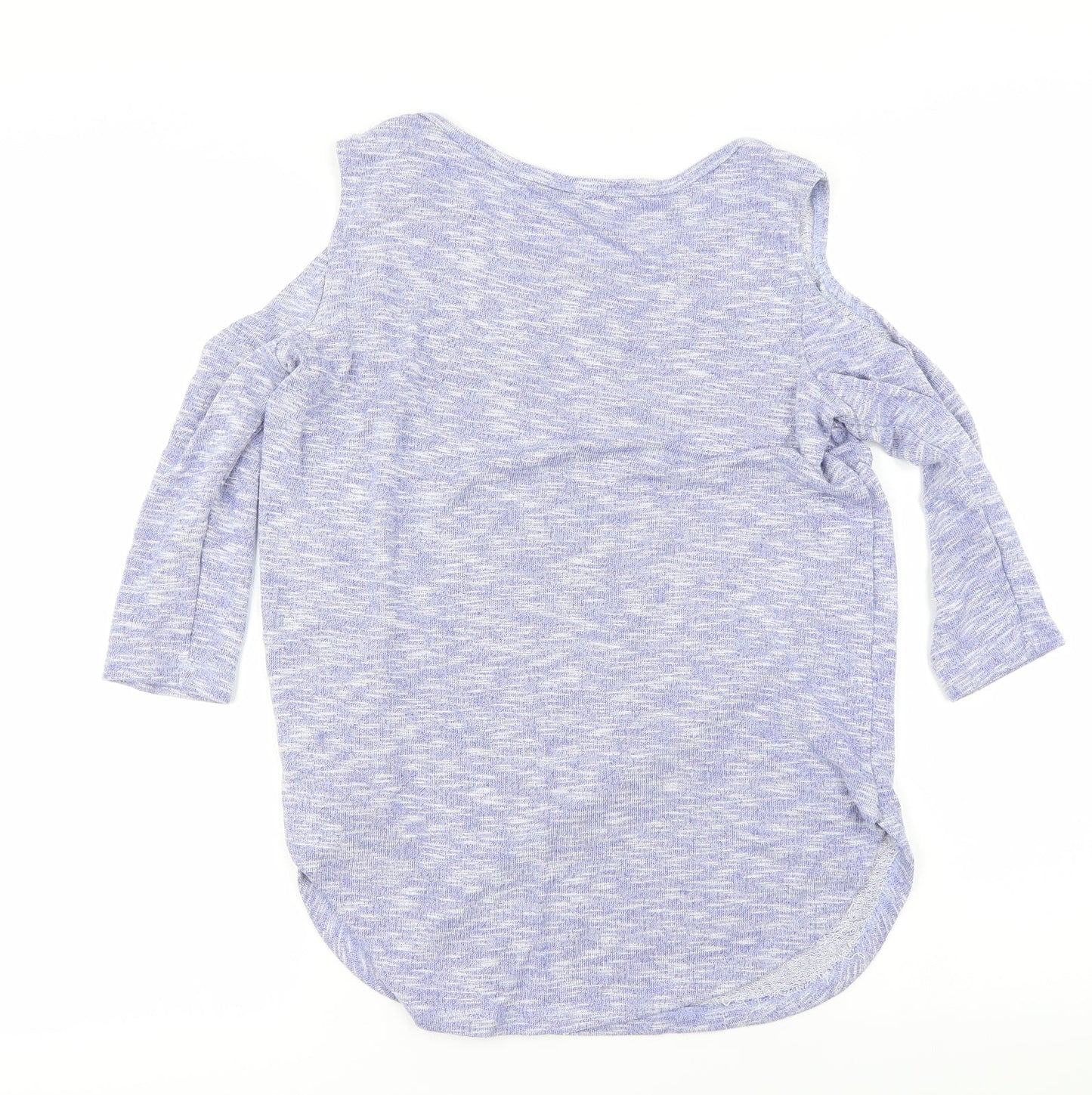 Select  Womens Purple   Basic T-Shirt Size 8