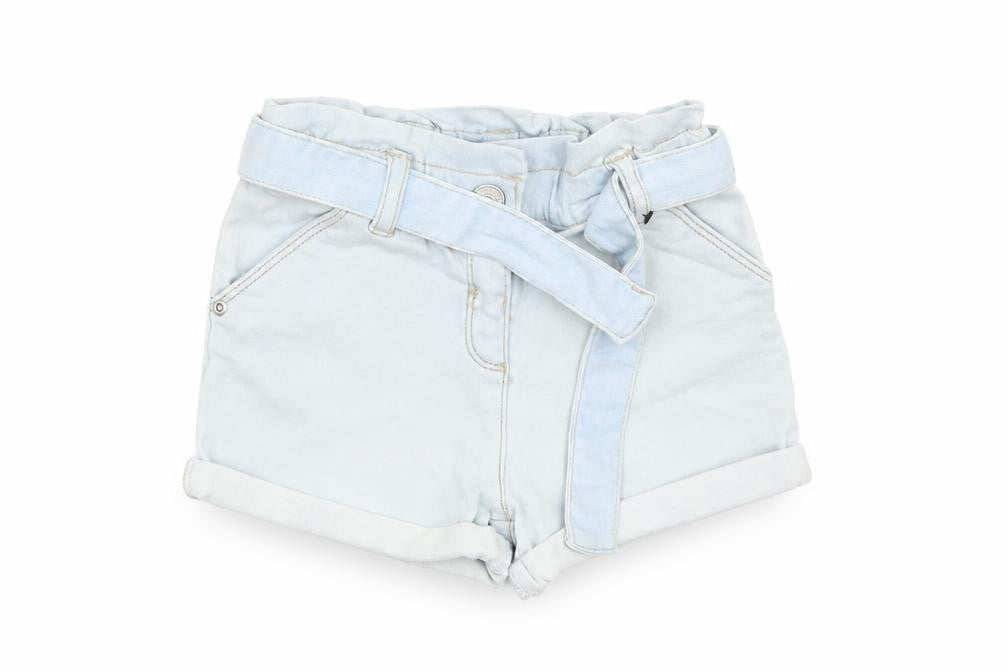 Tu Girls Blue   Cropped Trousers Size 6-9 Months