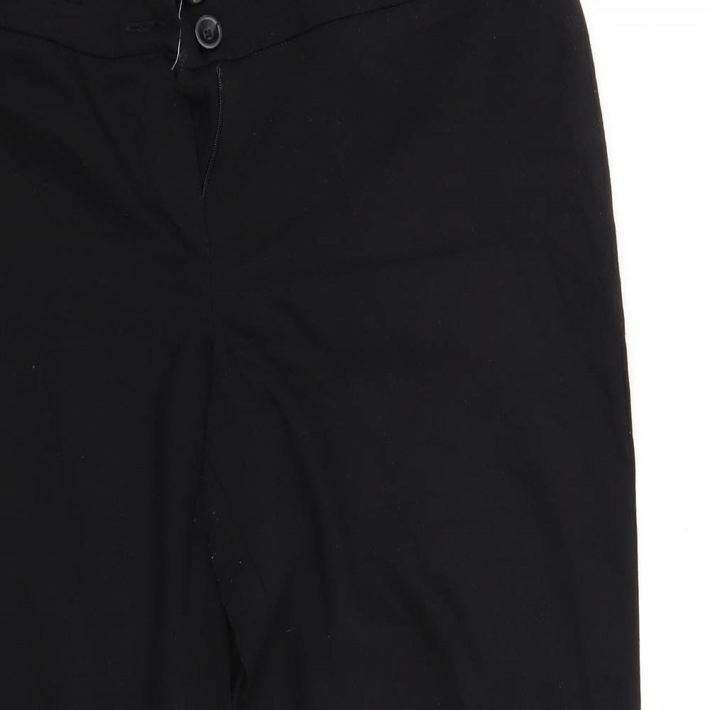 NEXT Womens Black   Trousers  Size 14 L29 in