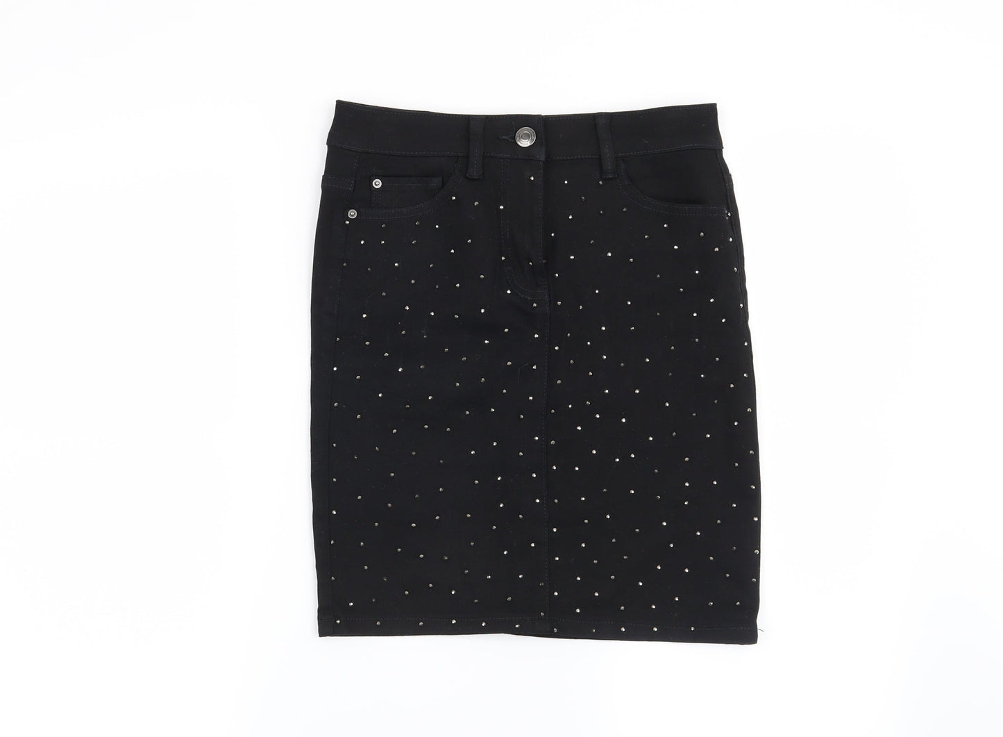 NEXT Womens Black   Straight & Pencil Skirt Size 6