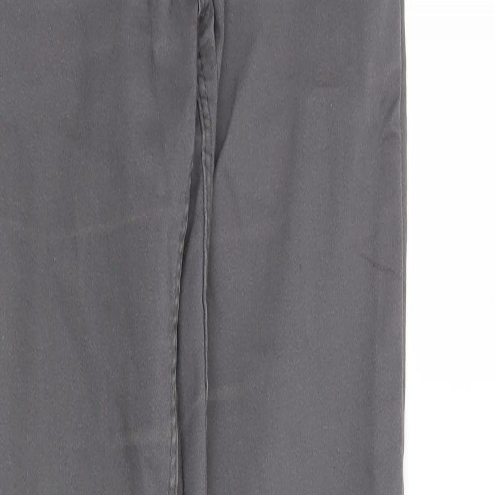 H&M Womens Grey   Straight Jeans Size 4 L30 in
