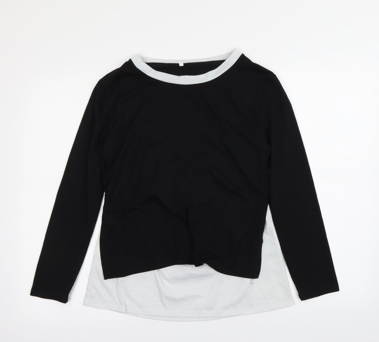 Preworn Womens Black   Basic T-Shirt Size M