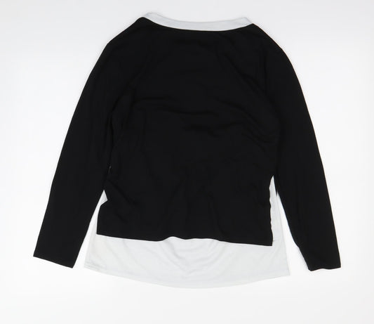 Preworn Womens Black   Basic T-Shirt Size M