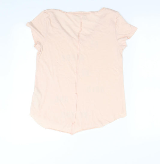 Hollister Womens Pink   Basic T-Shirt Size XS