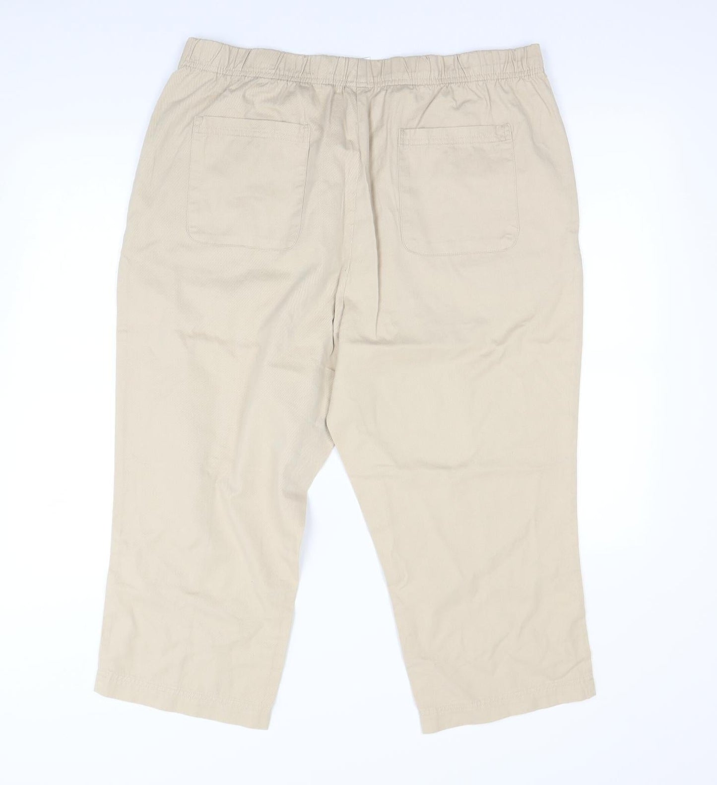 Damart Womens Beige   Trousers  Size 20 L22 in