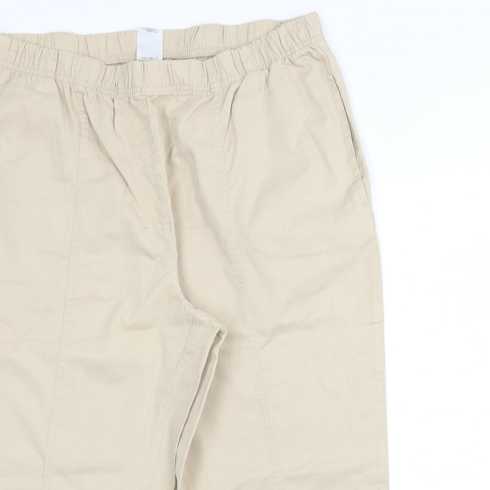 Damart Womens Beige   Trousers  Size 20 L22 in