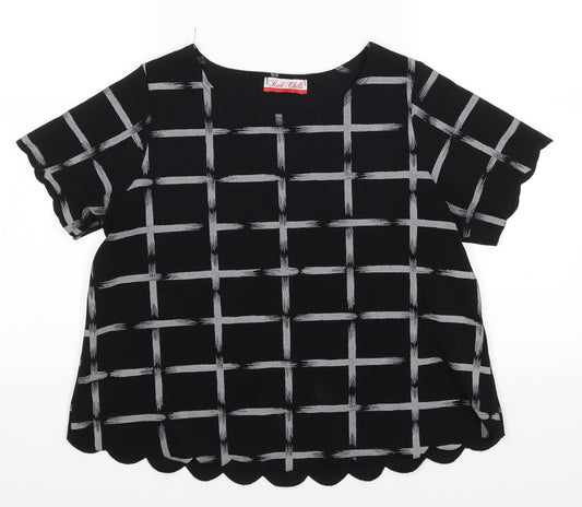 Red Chilli Womens Black   Basic T-Shirt Size S