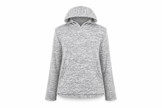 PRETTYLITTLETHING Womens Grey   Pullover Hoodie Size 6