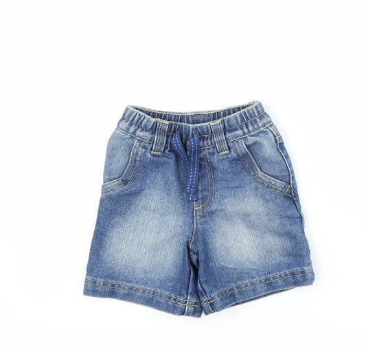 George Boys Blue  Denim Cropped Jeans Size 18-24 Months