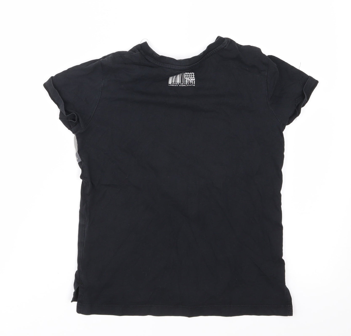 George Boys Black Camouflage  Basic T-Shirt Size 8-9 Years