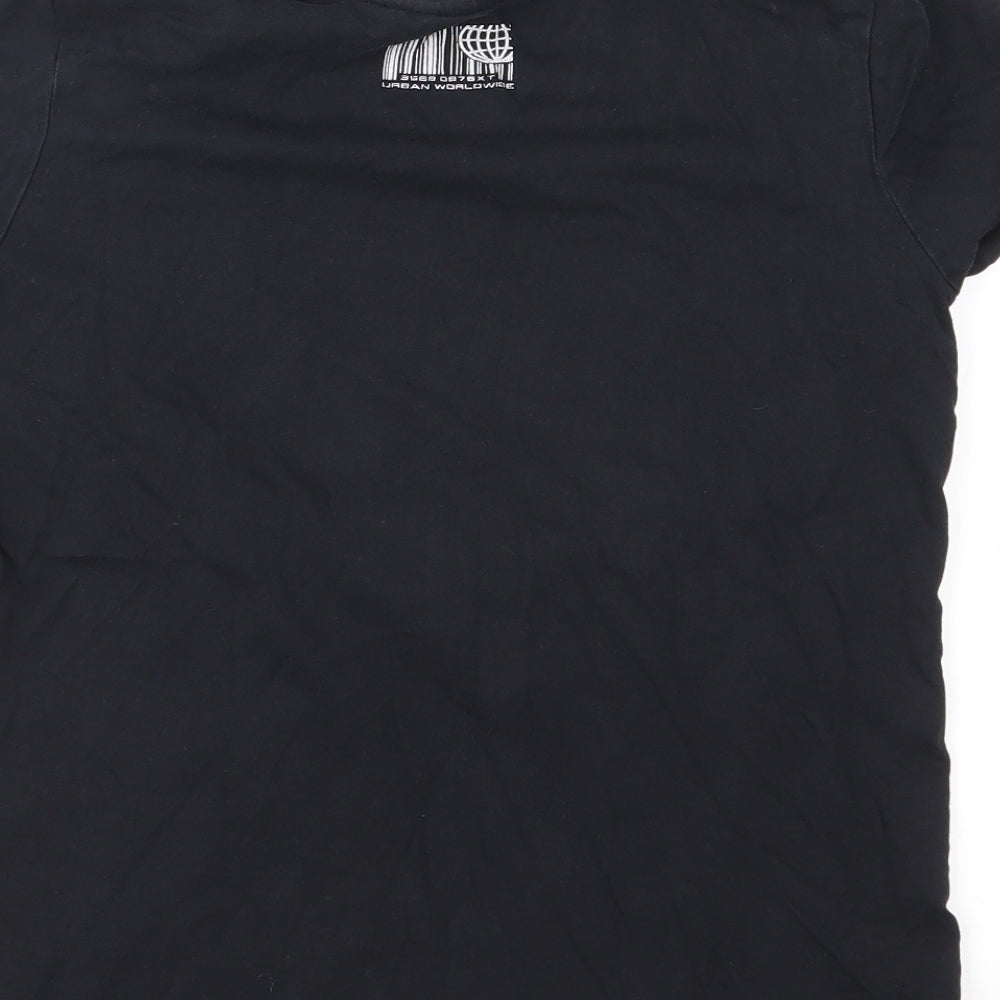 George Boys Black Camouflage  Basic T-Shirt Size 8-9 Years