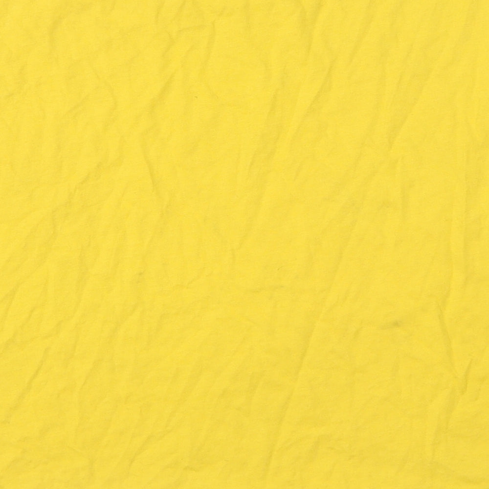 Zara Womens Yellow   Basic T-Shirt Size M