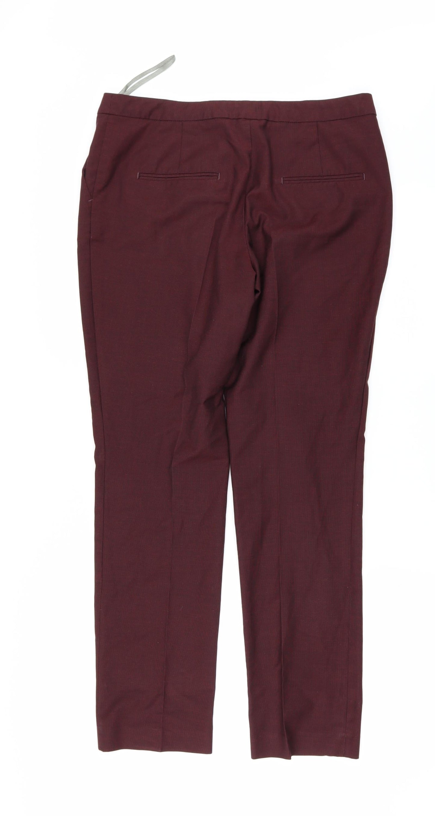 NEXT Womens Red   Trousers  Size 10 L29 in