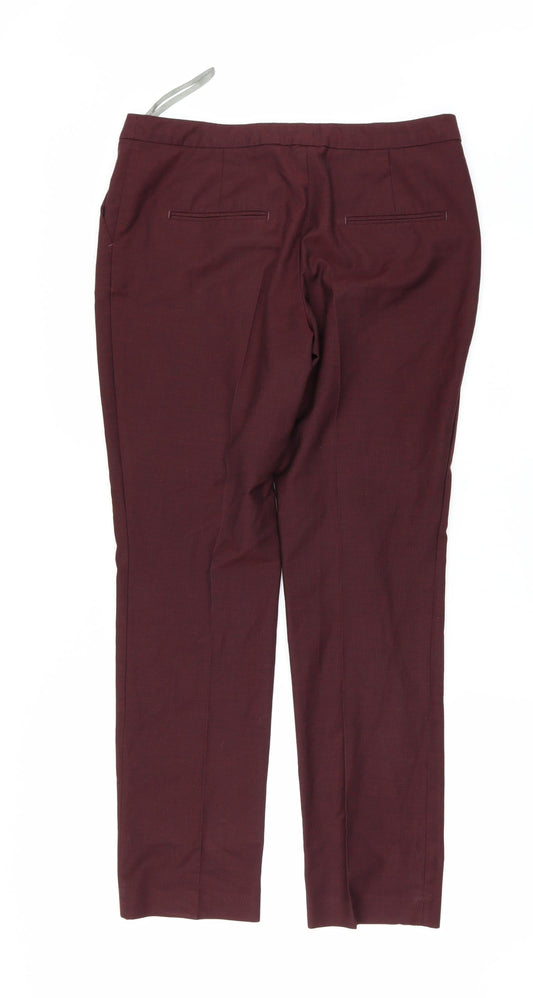 NEXT Womens Red   Trousers  Size 10 L29 in