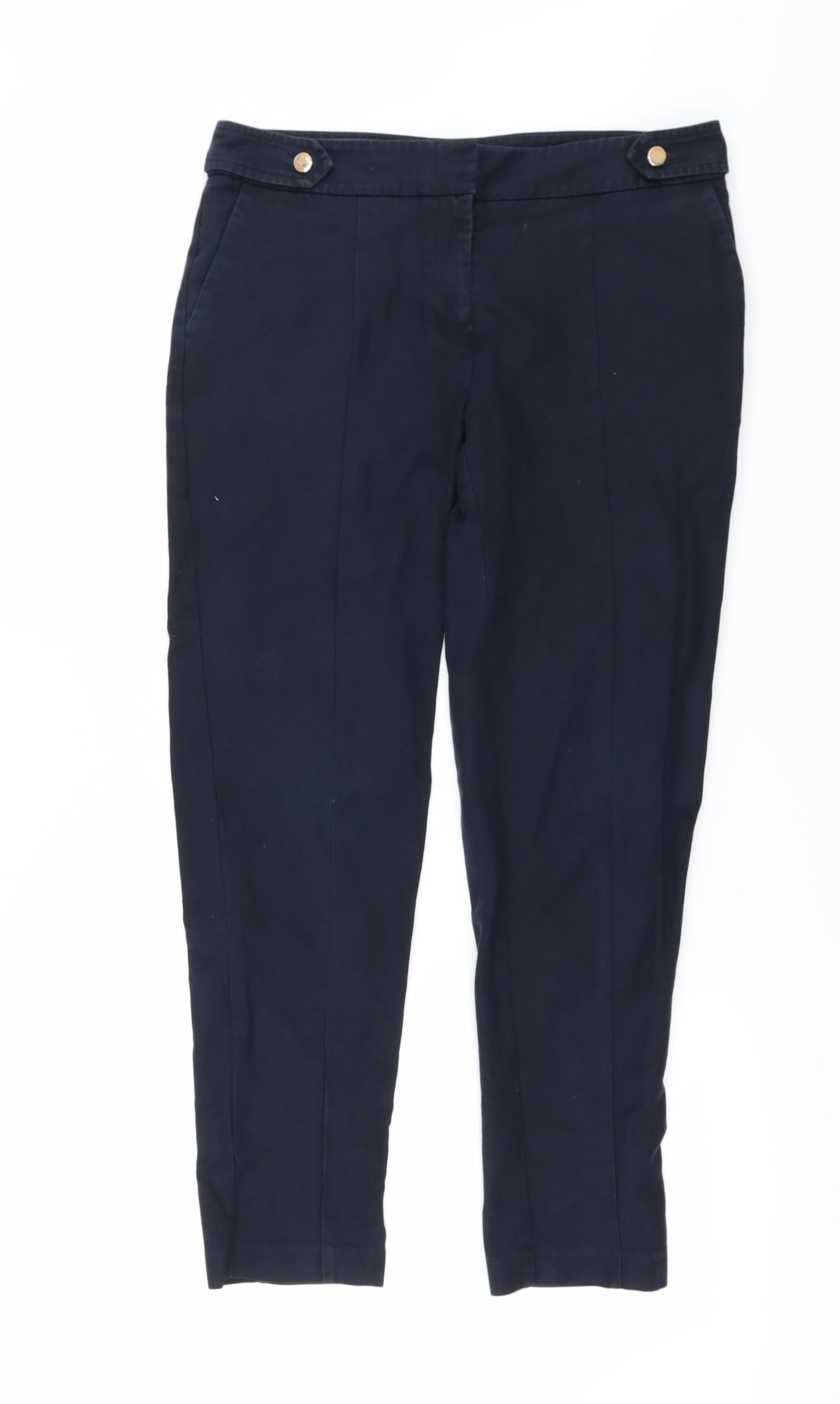 Oasis Womens Blue   Trousers  Size 10 L27 in