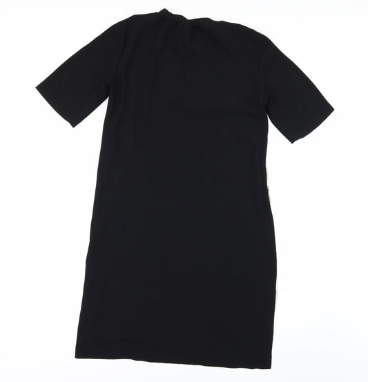 Zara Womens Black Floral  Mini  Size XS