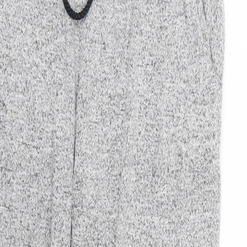 FOREVER 21 Womens Grey  Jersey Jogger Trousers Size S L26 in