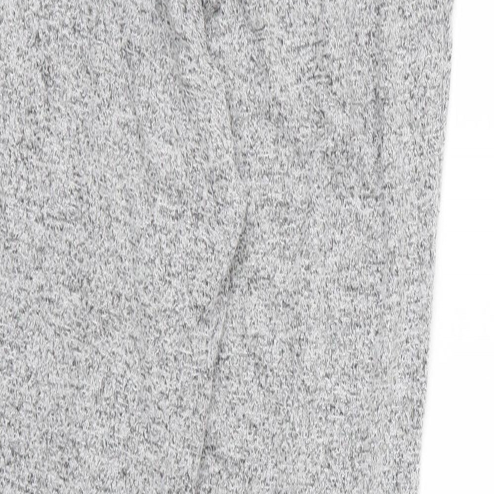 FOREVER 21 Womens Grey  Jersey Jogger Trousers Size S L26 in