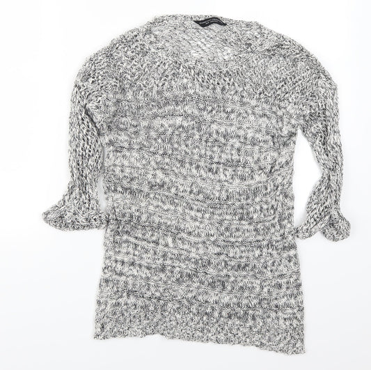 Dorothy Perkins Womens Grey   Pullover Jumper Size 12