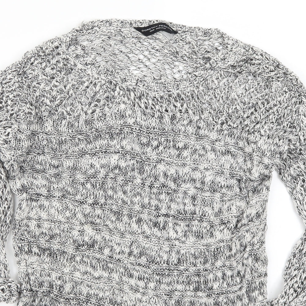 Dorothy Perkins Womens Grey   Pullover Jumper Size 12