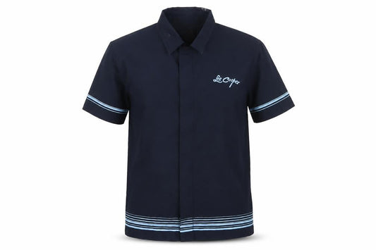 Lee Cooper Boys Blue Striped  Basic Button-Up Size 4-5 Years